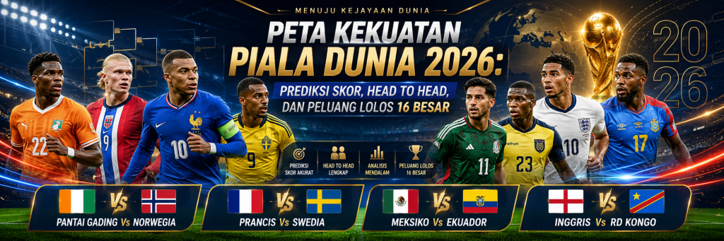 Peta Kekuatan Piala Dunia