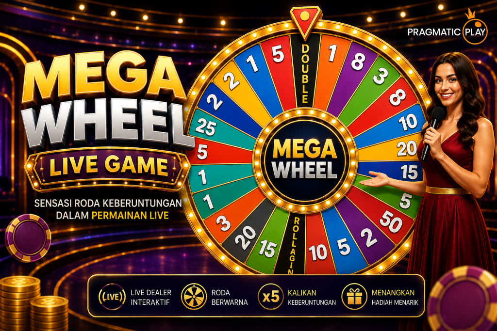 Mega Wheel Live Game dari Pragmatic Play